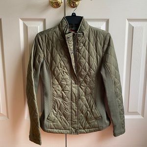 Merona Olive Quilted Jacket